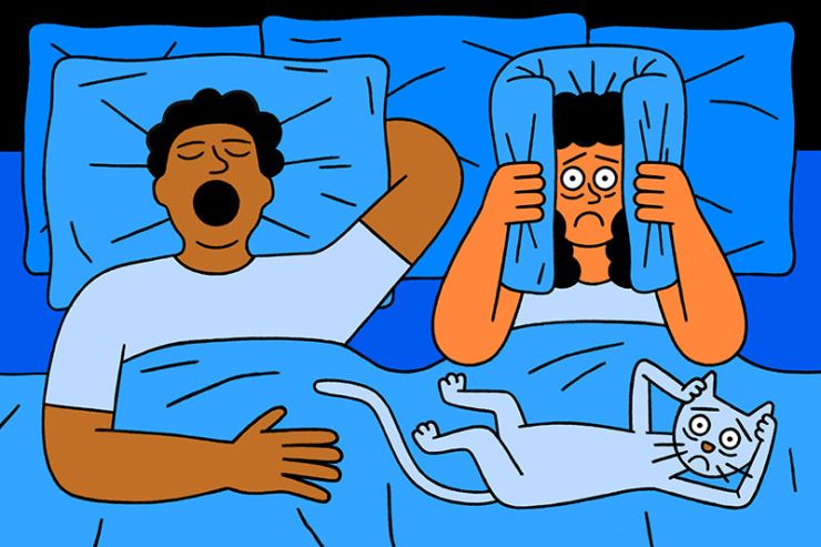 Ngủ ngáy bất thường bởi bệnh chồng bệnh